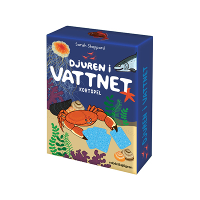Kortspel: Djuren i vattnet