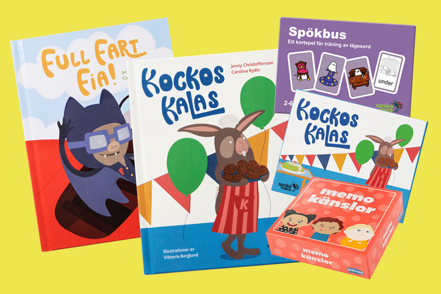 Språka Mera-böcker & spel