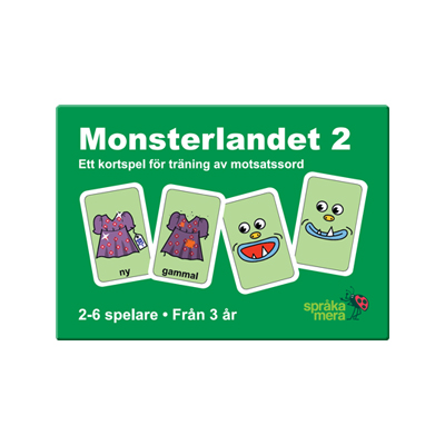 Kortspel: Monsterlandet 2, ask